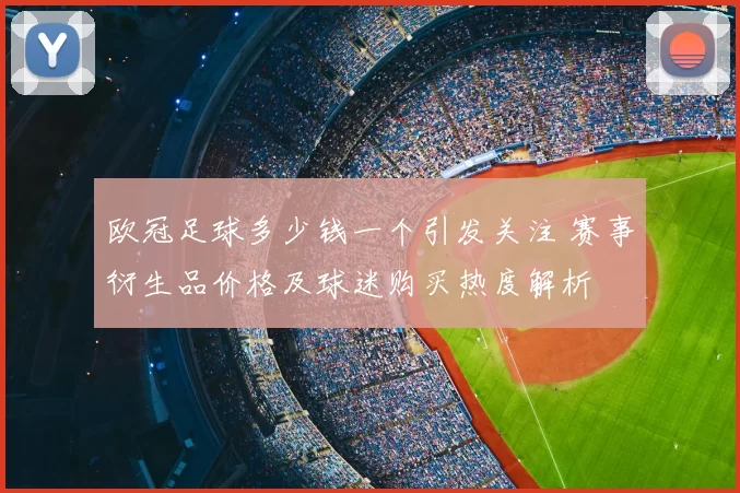 欧冠足球多少钱一个引发关注 赛事衍生品价格及球迷购买热度解析